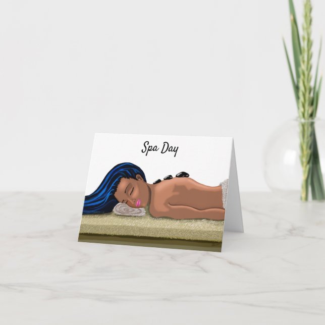 Invitación al Día del Spa (Anverso)