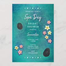 Invitación al Día del Spa de las Flores Flotantes