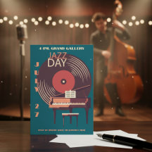 Invitación al Día del Vinyl y el Piano Vintage