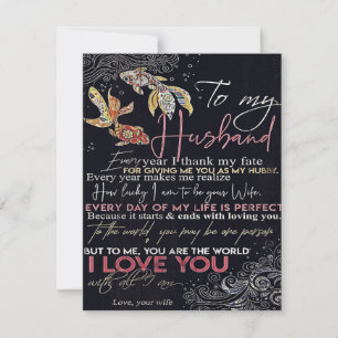Invitación Al diseño de mi marido, nuevo regalo de casa