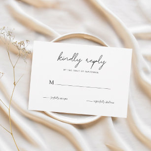 Invitación al diseño minimalista Elegante y mode
