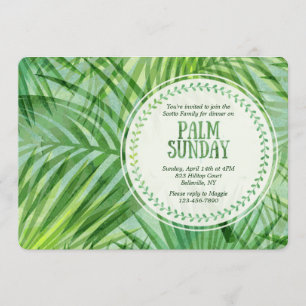 Invitación al Domingo de Ramos
