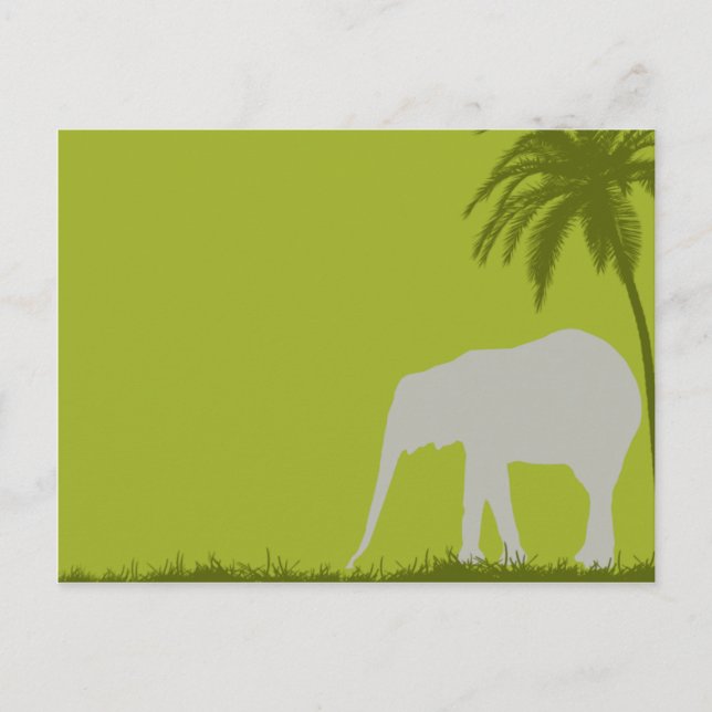 Invitación al elefante (Anverso)