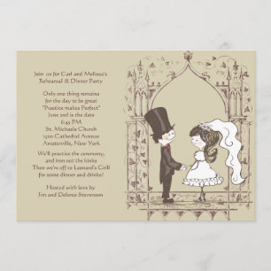 Invitación al ensayo Boda