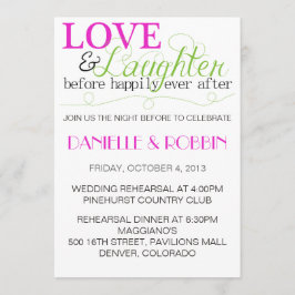 Invitación al ensayo de amor y risa