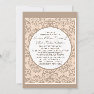 Invitación al estilo del Damasco