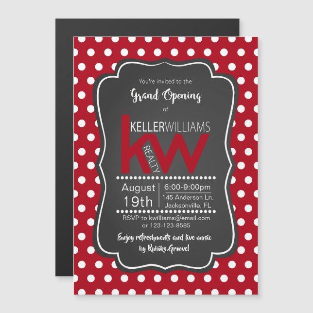 Invitación al evento de apertura de la Casa Abiert (Anverso/Reverso)