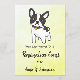 *~* Invitación al evento de Bulldog Francés adorab