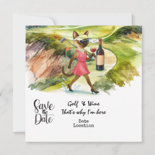 Invitación al evento de degustación de vino de gol