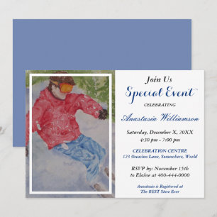 INVITACIÓN AL EVENTO DE FIESTA APRES SKI