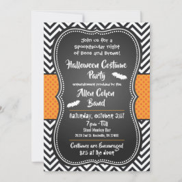 Invitación al evento de Fiesta de disfraces de Hal