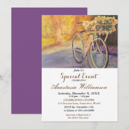 INVITACIÓN AL EVENTO DE FIESTA EN BICICLETA EN EL 