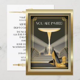 Invitación al Evento de Gala Contemporáneo Deco 3