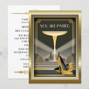 Invitación al Evento de Gala Contemporáneo Deco 3
