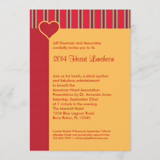 Invitación al evento de recaudación de fondos Hear