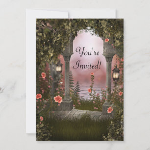 Invitación al Evento del Encantado Jardín Floral
