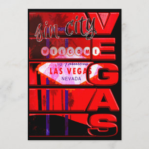 Invitación al evento Fiesta Las Vegas Sin City