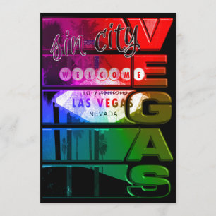 Invitación al evento Fiesta Rainbow Las Vegas Sin