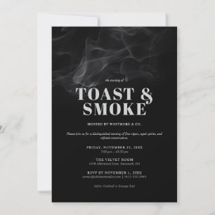 Invitación al evento Toast and Smoke 
