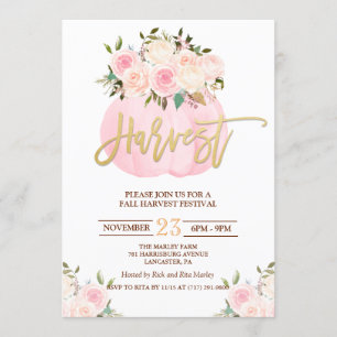Invitación al Festival de Calabaza Floral de la Co