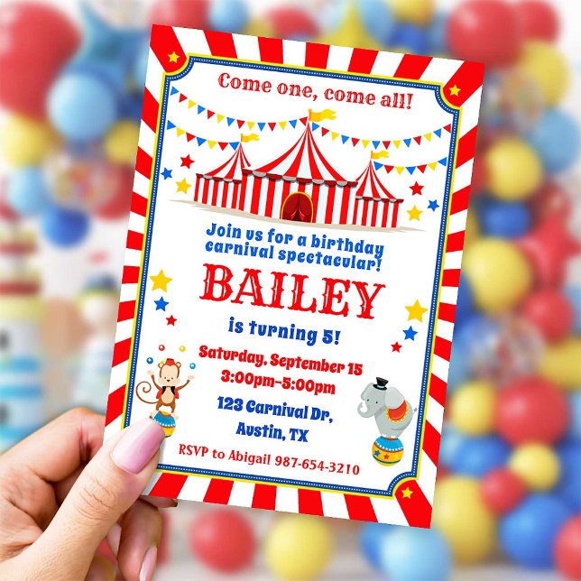 Invitación al festival de circo (Subido por el creador)