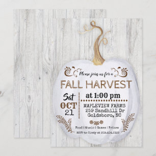Invitación al Festival de la Cosecha de Otoño
