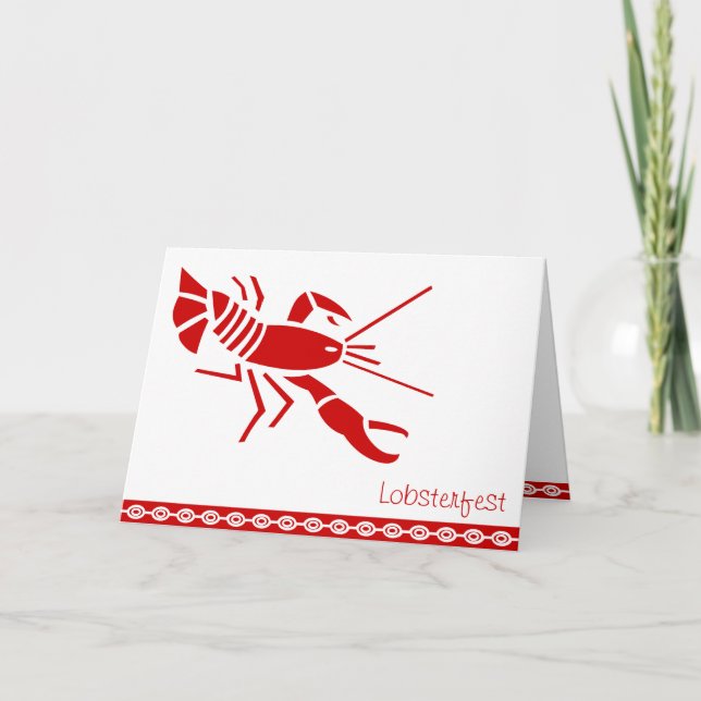 Invitación al festival de langostas (Anverso)