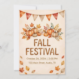 Invitación al Festival de Otoño