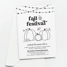 Invitación al Festival de Otoño