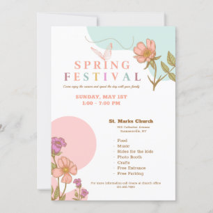 Invitación al Festival de Primavera