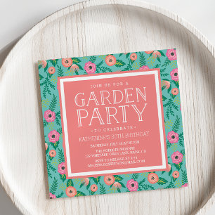 Invitación al festival Summer Blooms Garden