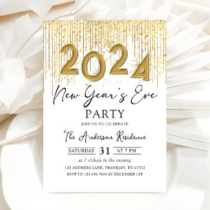 Invitación al Fiesta de Nochevieja 2024 de Purpuri