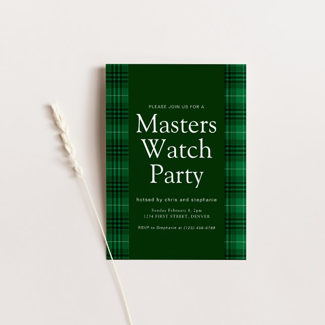 Invitación al Fiesta Master Golf Watch (Subido por el creador)