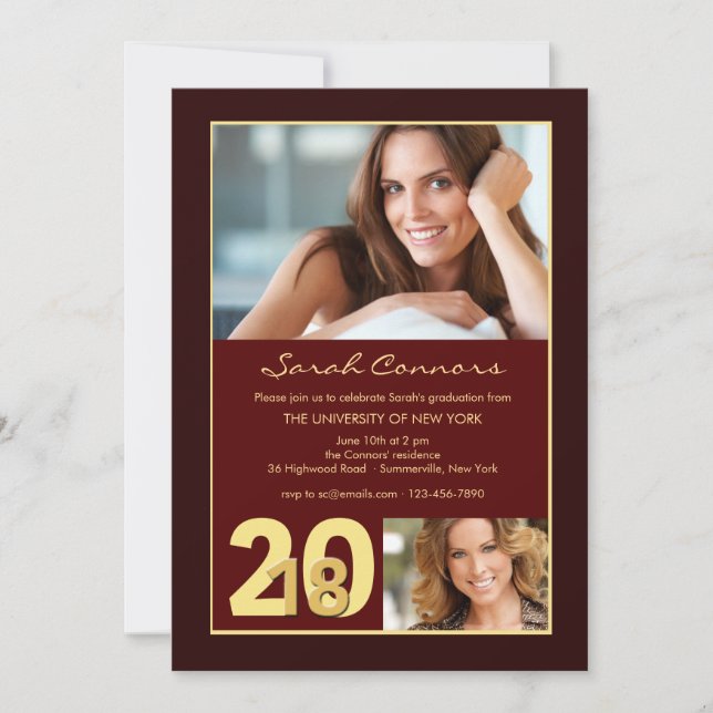 Invitación al fotograma de posgrado 2018 (Anverso)