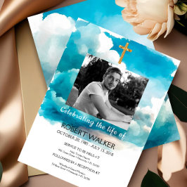 Invitación al funeral azul, Celebrando la vida en