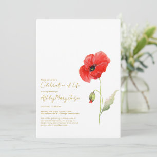 Invitación al Funeral de Celebración de la Vida de