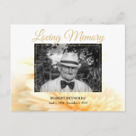 Invitación al funeral de Golden Photo