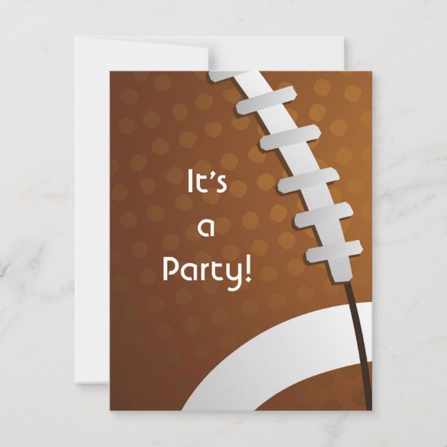 Invitación al fútbol (Anverso)