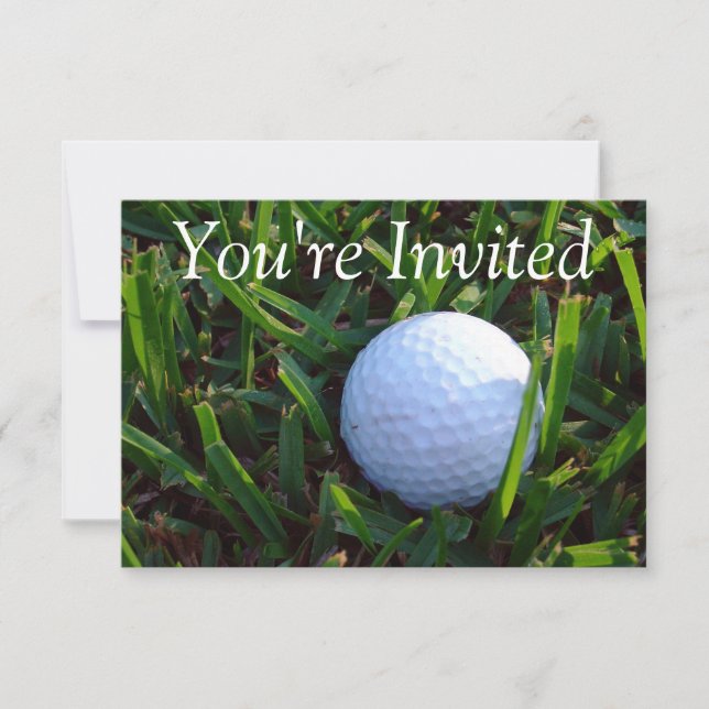 Invitación al golf (Anverso)