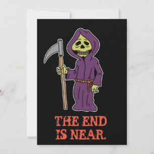 Invitación al Grim Reaper para Despedida de Solter