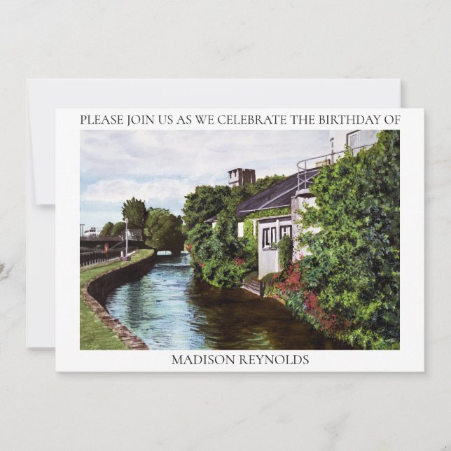 Invitación al Ilustracion de la Isla Verde (Anverso)