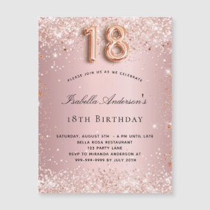 Invitación al imán rosa rosa rosa rosa rosa rosa r