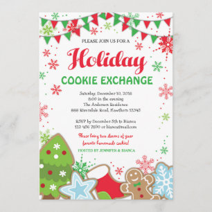 Invitación al intercambio de cookies/intercambio d