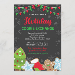 Invitación al intercambio de cookies/intercambio d