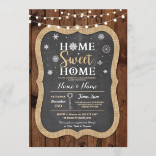 Invitación al invierno de Navidades dulces caseros