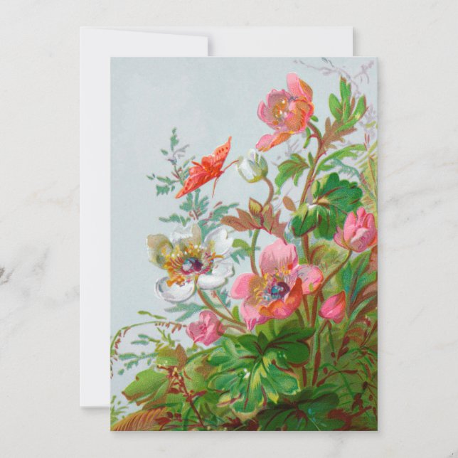 Invitación al jardín de Hedgerow (Anverso)