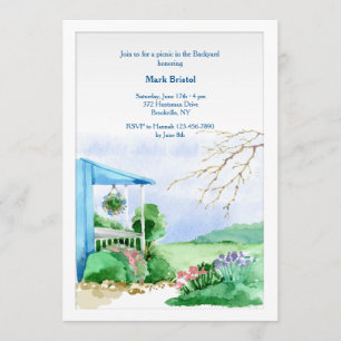 Invitación al jardín trasero