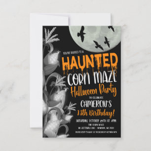 Invitación al Laberinto de Maíz Embrujado