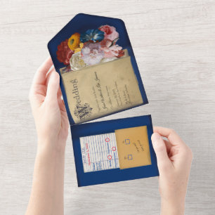 Invitación al libro de una vieja biblioteca