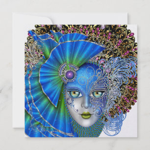 Invitación al Mardi Gras de Masquerade
